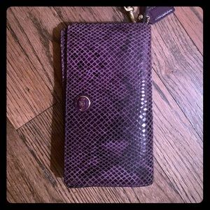 Coach wristlet